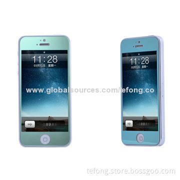 Tempered Glass Screen Protectors for iPhone 5/5C/5S, Available in Multiple Colors